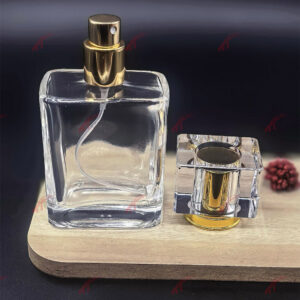 50ml square screw mouth perfume bottle CTBFL7654