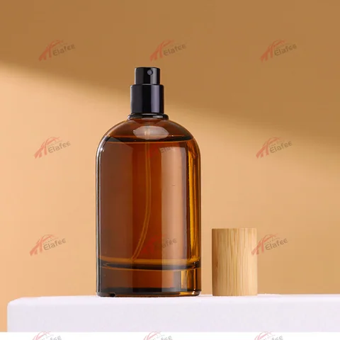 100ml round bayonet perfume bottle HYD543 brown