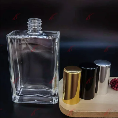 100ml square screw mouth perfume bottle CTBFL11163