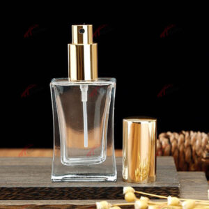 100ml square screw mouth perfume bottle XB087