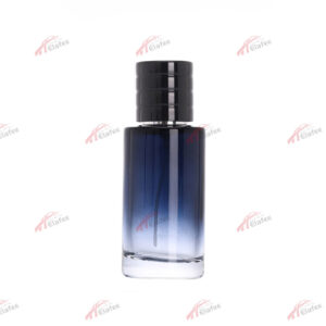 25ml round bayonet perfume bottle XB170 blue gradient